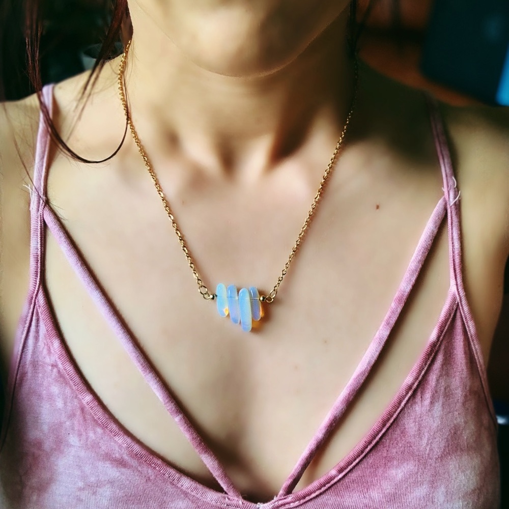 Opal necklace